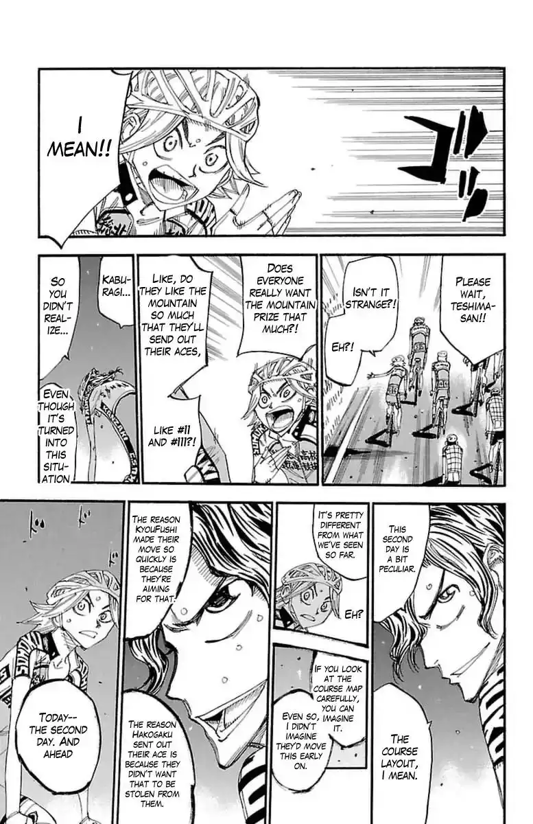 Yowamushi Pedal Chapter 394 16